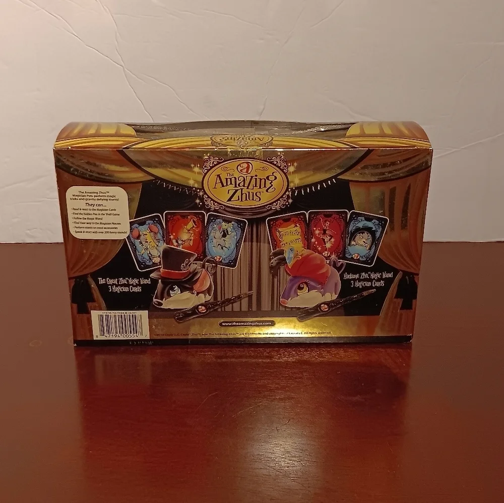 The Amazing Zhus Magician Mouse Pet Set Toy Bundle NWT